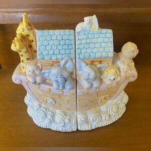 Noah’s Ark Bookends - Russ Berrie
